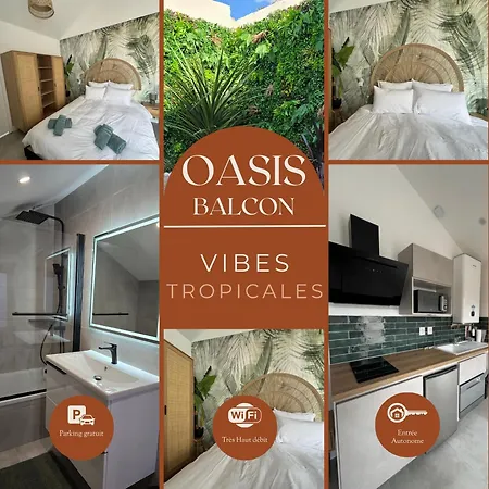 Διαμέρισμα Oasis Balcon Vibes Tropicales Arena Parc Expo Clim